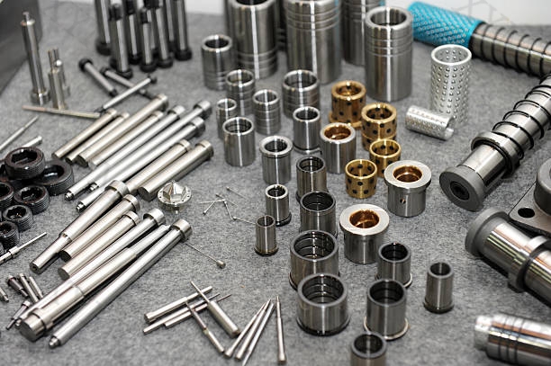 Mould equipment in showroom.