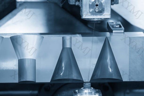 cutting the mold parts